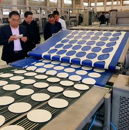 Mesin Tortilla Industri Otomatis 35 Kw Dengan Kapasitas 1200 - 20000 Pcs / Jam pemasok