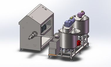 Sistem Kontrol PLC Mixer Adonan Kue Krim Dengan Kapasitas 150 - 400 kg / jam pemasok